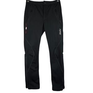 SWIX Junior Lillehammer XC Ski Pants Black 164 Kids 14-16 Nordic Softshell NWOT